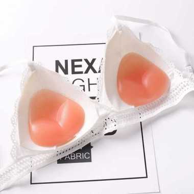 Magic Pad Gel For Double Push Up Bra Silicon Cover BH Bikini Wanita