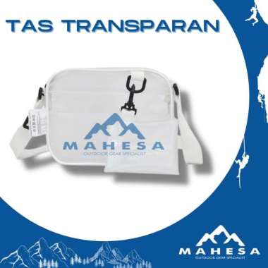 Tas Selempang Transparan 2 in 1 Slingbag Mika Bening