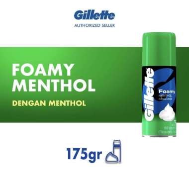GILLETTE - SHAVING FOAM 175g Gilette Krim Cukur Jenggot Kumis Gillete Menthol