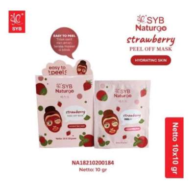 SYB NATURGO MASKER WAJAH PEEL OFF