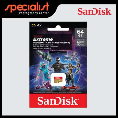SanDisk Extreme MicroSDXC 64GB 170MB/s