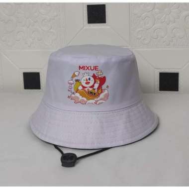 PROMO - Topi Bucket Anak Mixue - Topi Anak Laki Laki - Topi Anak Perempuan Topi Band / Topi Baseball