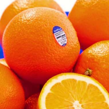 Jeruk Sunkist Navel/ Jeruk Sunkist Valencia Buah Segar Ibaza fruitsBOX - 1 kg Buah Jeruk Sunkis