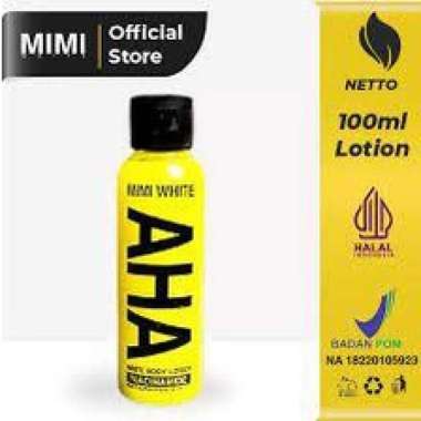 MIMI WHITE AHA WHITE BODY SERUM/ BODY LOTION/ BODY SOAP BODY LOTION