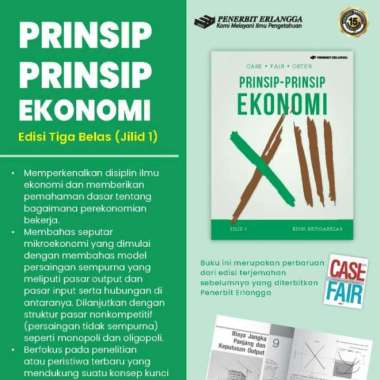 Prinsip - Prinsip Ekonomi Jl.1 Ed.13 / Case And Fair