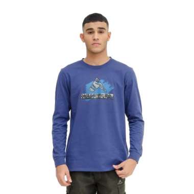 EIGER KAOS PANJANG PRIA SKOMER T-SHIRT - NAVY Navy M