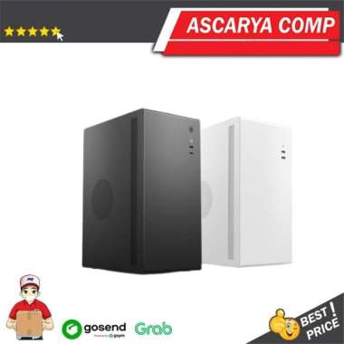 Casing ENLIGHT EN-200 + PSU 300W - mATX Enlight EN200 inc Psu 300watt HITAM