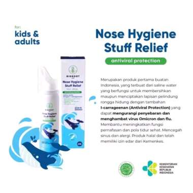 BIGROOT Nose Hygiene Stuff Relief 50ml | Nasal Hygiene Spray