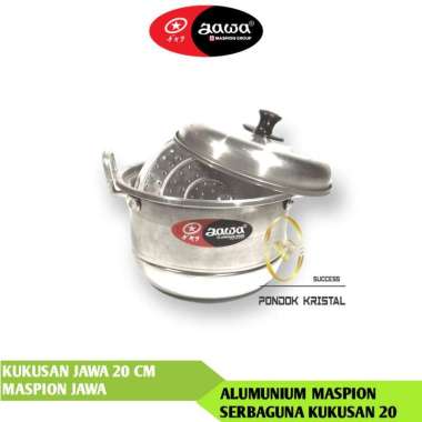 Panci Kukus Maspion Jawa / Kukusan Nasi / Panci Jawa Alumunium Maspion Kukusan 20 Cm