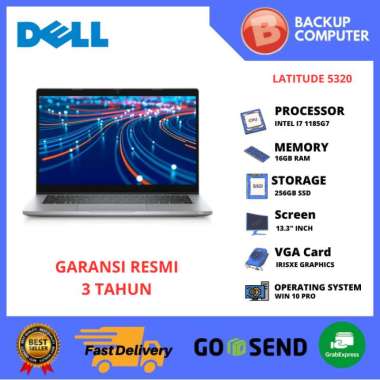 LAPTOP DELL LATITUDE 5320 I7 1185G7 16GB 256GB SSD W10 PRO