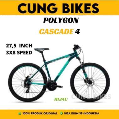 Sepeda MTB Polygon Cascade 4 frame alumunium 27,5 inch