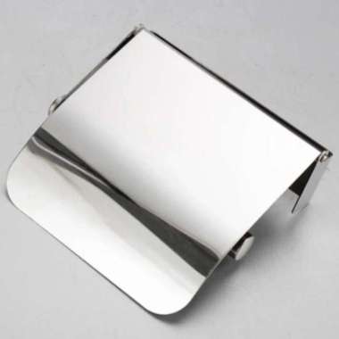 TEMPAT TISU GULUNG STAINLESS/TISUE ROLL KAMAR MANDI/TEMPAT TISU TOILET STAINLESS