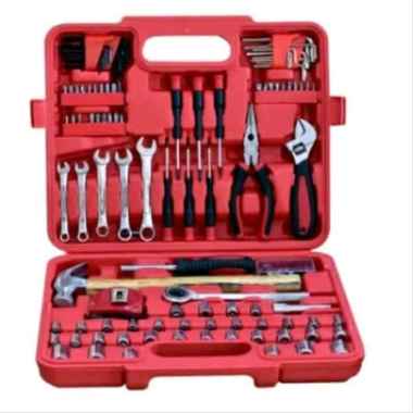 Kenmaster Tool Kit 110 Pcs Toolkit Set Alat Pertukangan Lengkap Kunci Sok Not Specified