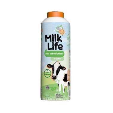 Milk Life Susu Bebas Laktosa Original 1000 ml