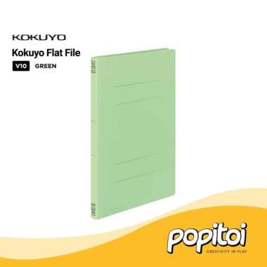 KOKUYO FU-V10 Flat File A4 Binder File Folder GREEN