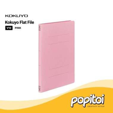 KOKUYO FU-V10 Flat File A4 Binder File Folder PINK