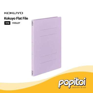 KOKUYO FU-V10 Flat File A4 Binder File Folder VIOLET