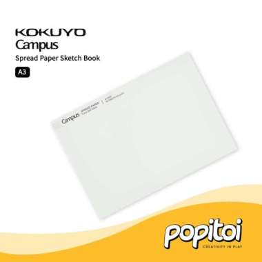 Kokuyo Campus Spread Paper A3 A4 B5 Sketch Book Buku Gambar Sketsa A3