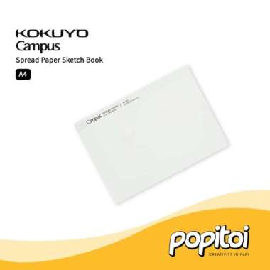 Kokuyo Campus Spread Paper A3 A4 B5 Sketch Book Buku Gambar Sketsa A4