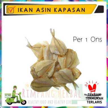 ikan asin kapas | ikan kapasan | teri kapas | ikan asin