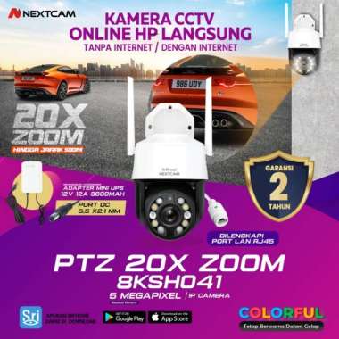 Ptz Kamera ipcam 20x zoom Outdoor Type Sh041 nextcam kamera cctv +32gb