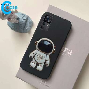 Premium Slim Matte Case Xiaomi 12 Pro - Astronaut Kickstand Xiaomi 12