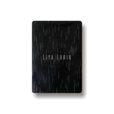 Kain Lurik Motif Gerimis Hitam ATBM