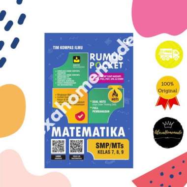 Buku - Rumus Pocket Matematika Smp/Mts Kelas 7, 8 , 9