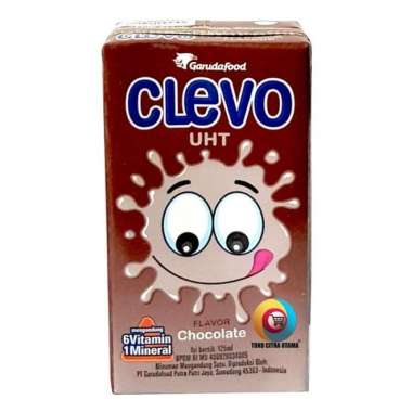 Susu UHT Clevo 125ml Coklat