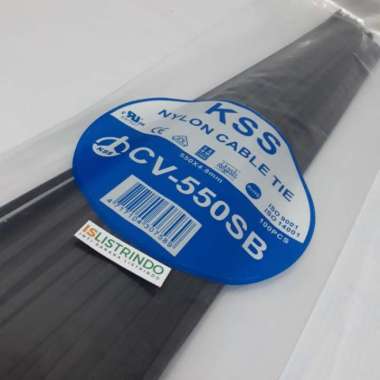 kabel tis kabel ties cable tie pengikat kabel kss cv - 550sb Multicolor