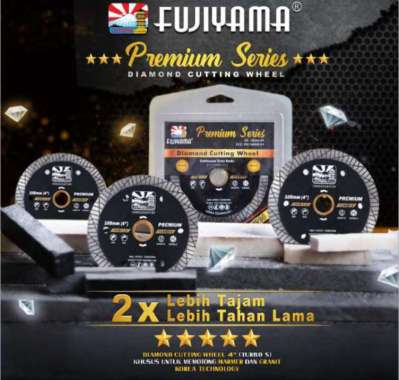 FUJIYAMA Diamond Cutting Wheel 4 inch Premium Series (RN 920)
