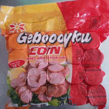 Geboooyku Kornet Ayam Coin 450gr