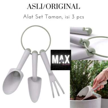 [ready] perlengkapan berkebun, alat kebun set isi 3 Multicolor
