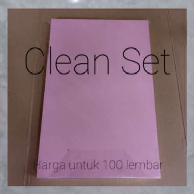 100 lembar kertas kartu tik a4 200gsm Multicolor