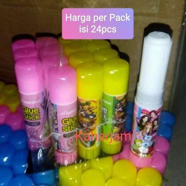 lem stik kertas paper murah . glue stick non toxic . lem stick Multicolor