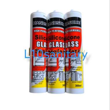 lem silicone kaca botol handsome / lem silikon kaca botol handsome Multicolor