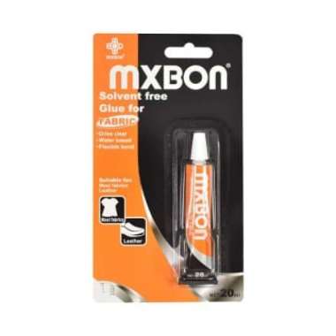 lem super kuat mxbon untuk bahan kain lem kulit made in uk Multicolor