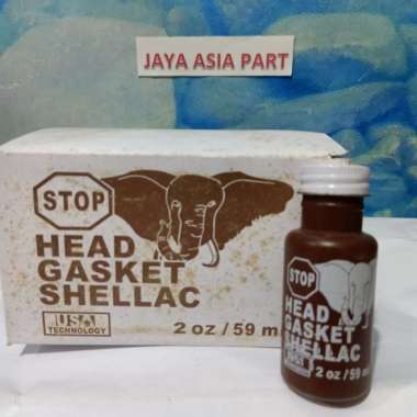lem gasket cair shellac gajah 59ml Multicolor