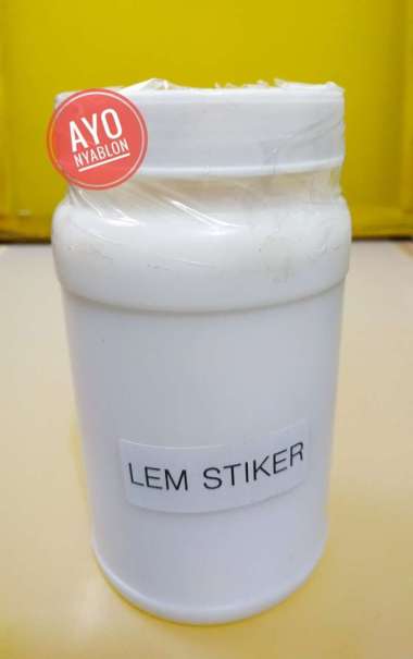 lem stiker kaos | lem papan sablon Multicolor