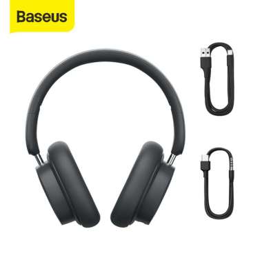 Baseus Bowie D05 Foldable Wireless Headphone ENC Bluetooth 5.3 Wired Headset Grey