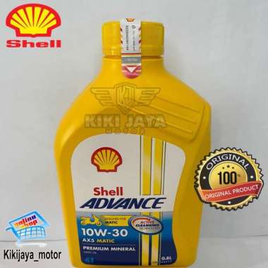 OLI MOTOR SHELL ADVANCE AX5 MATIC 10W-30 0.8L
