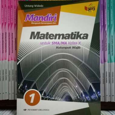 Buku Mandiri Matematika Sma/Ma Kelas 10 Revisi K13N