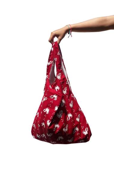 Sejauh Mata Memandang Tas Pantai Ayam Bija Merah