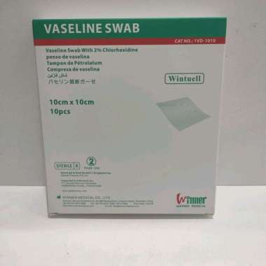 kasa vaseline swab - box isi 10