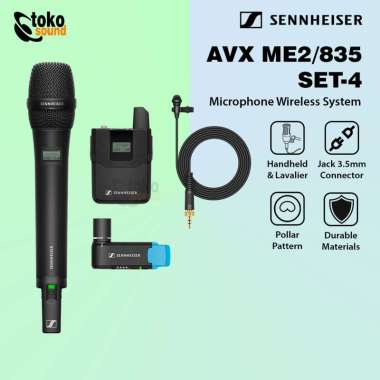 Sennheiser AVX Combo SET Wireless Microphone System For Video Original