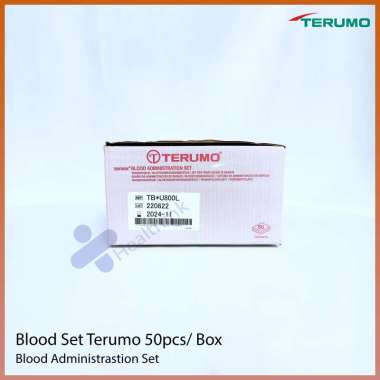 Terumo Blood Set Per BOX Isi 50pcs/ Blood Administration Set Terumo/ Bloodset