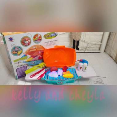 mainan edukasi anak / oven pangang bbq / barbeque set Multicolor