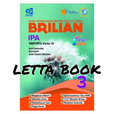 Buku Brilian Akm Ipa Untuk Smp/Mts Kelas 7 8 9 K13 Revisi