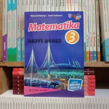 Buku Matematika Kelas 3 Smp/Mts K13 Revisi Erlangga