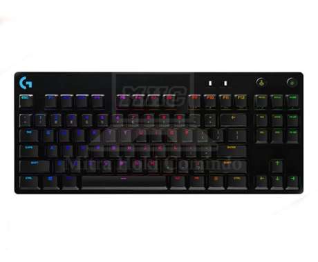 Logitech G PRO Mechanical Gaming Keyboard - Full-size, 87 Key, Tenkeyless, RGB Backlit, GX Blue/Brown/Red Switches